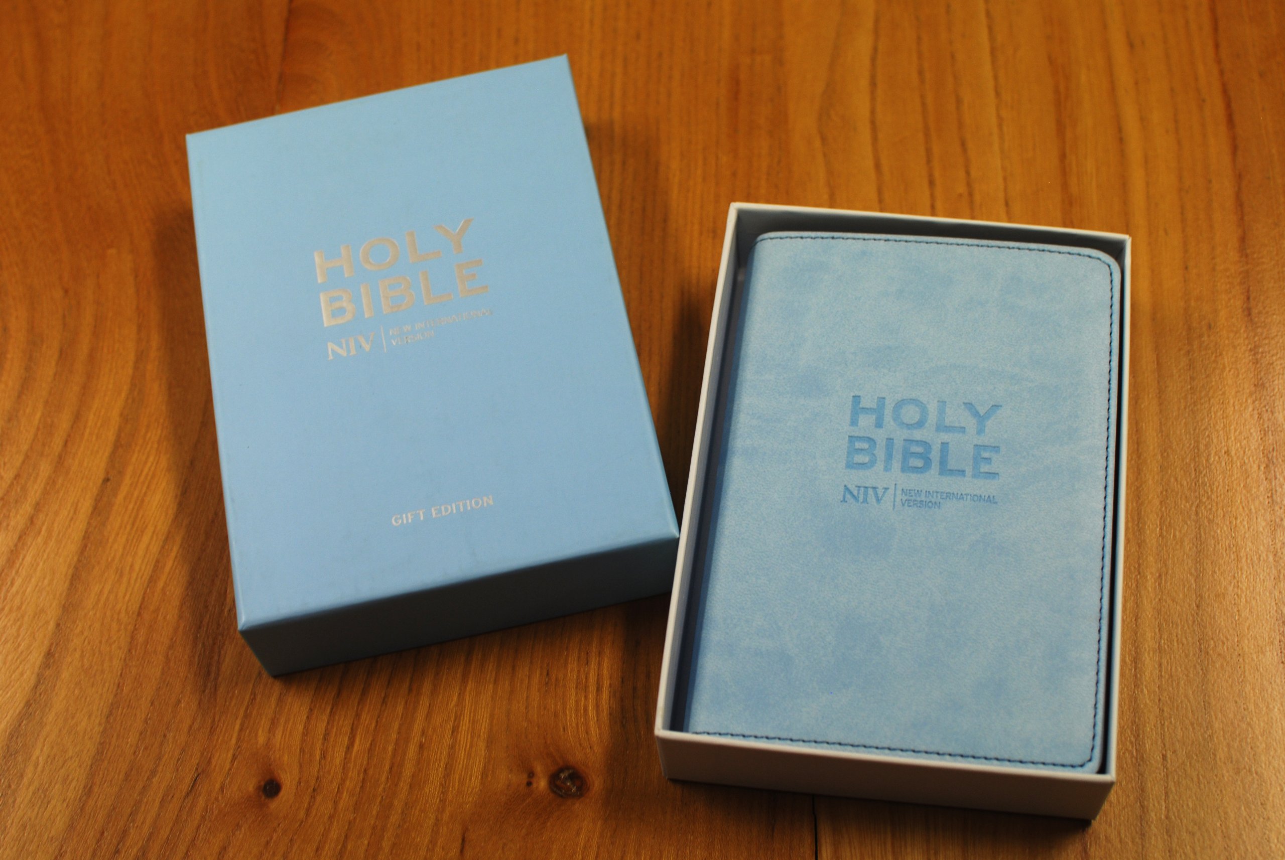 NIV Pocket Pastel Blue Soft-Tone Bible - Hodder & Stoughton